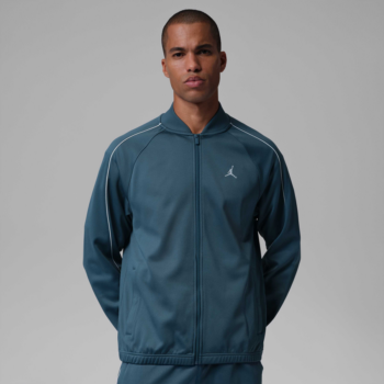 لباس مردانه Jordan — Jordan Brooklyn Men's Tricot Tracksuit Jacket - Squadron Blue/White/White