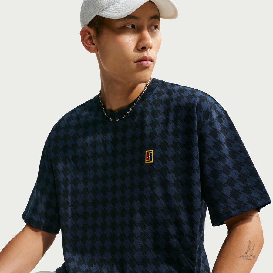 لباس مردانه Nike — Nike Club Rules T-Shirt - Black/Obsidian — تصویر 3