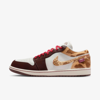 کفش مردانه Jordan — Air Jordan 1 Low SE Lunar New Year Men's Shoes - Sail/Sail/Light Chocolate/Hemp