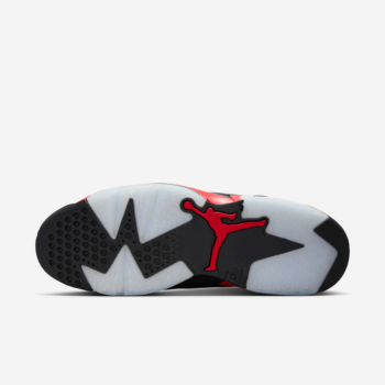 کفش مردانه Jordan — Air Jordan 6 Retro 'White/Black' Men's Shoes - Black/Light Crimson — تصویر 2