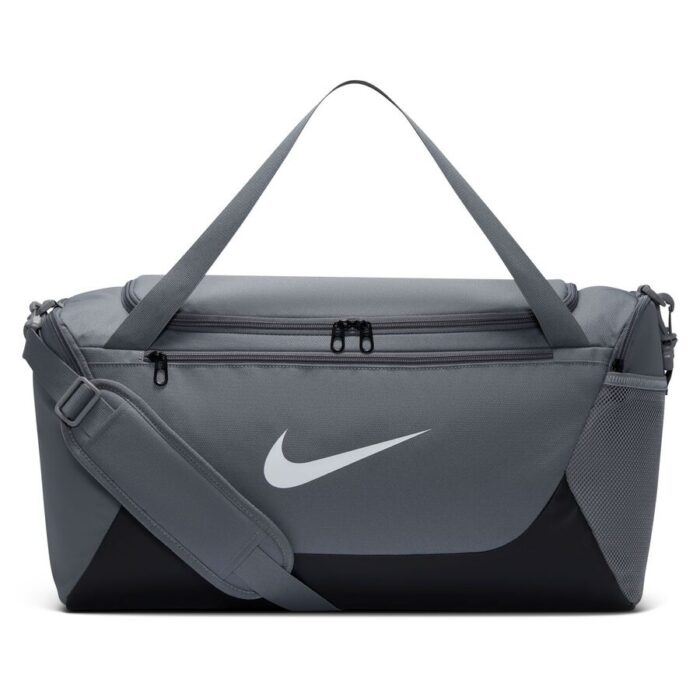 کیف و کوله پشتی Nike — Nike Brasilia Training Duffel Bag (Small, 40L) - Smoke Grey/Black/White