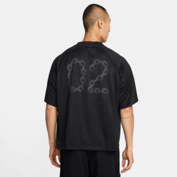 لباس مردانه Nike — Nike SB Jacquard Skate Jersey Top - Black — تصویر 2