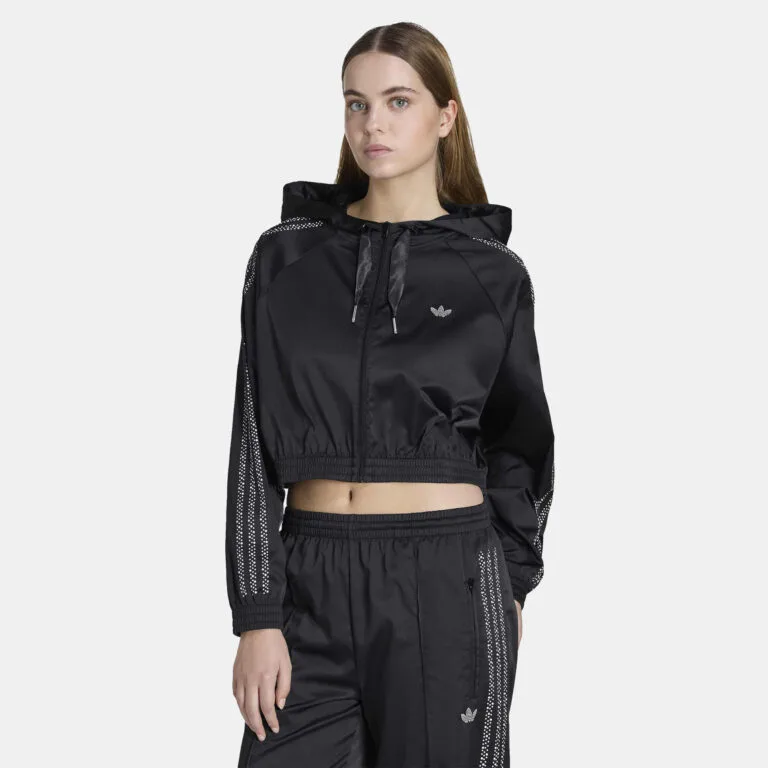 adidas Originals Women's Pearl Cropped Zip Hoodie