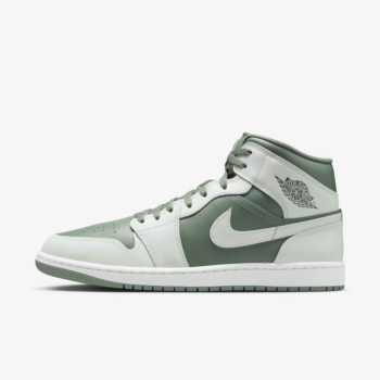 کفش مردانه Jordan — Air Jordan 1 Mid Men's Shoes - Summit White/Neutral Grey/Infrared 23/Black
