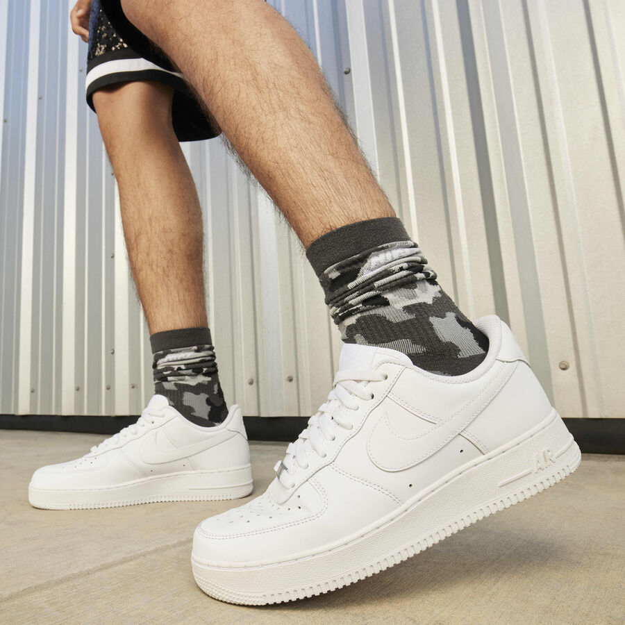 کفش مردانه Nike — Nike Air Force 1 '07 Men's Shoes - White/White — تصویر 5