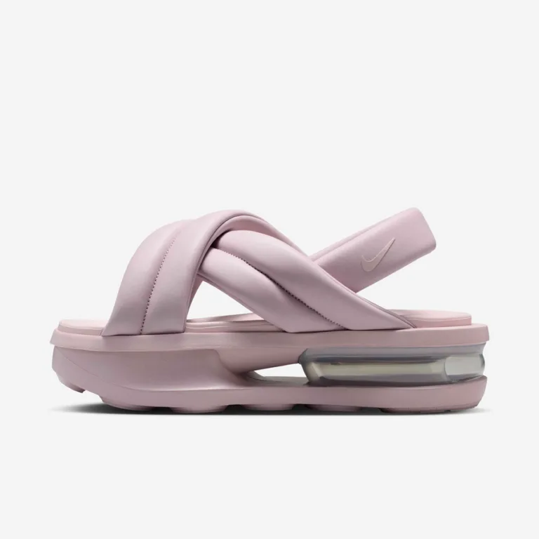 Nike Air Max Isla Women's Sandals - Particle Rose/Metallic Silver/Silt Red