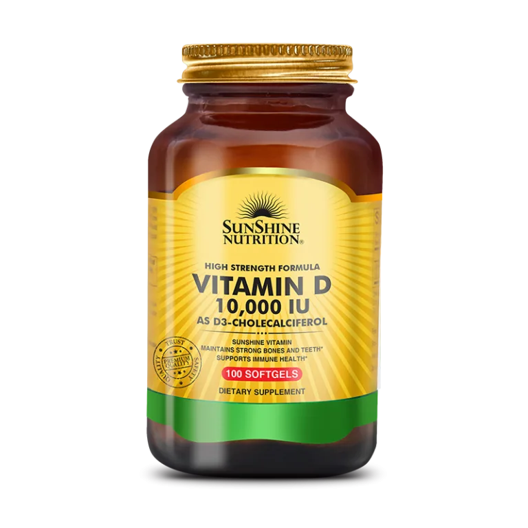 Sunshine Nutrition Vitamin D 10000 Iu Softgels 100's