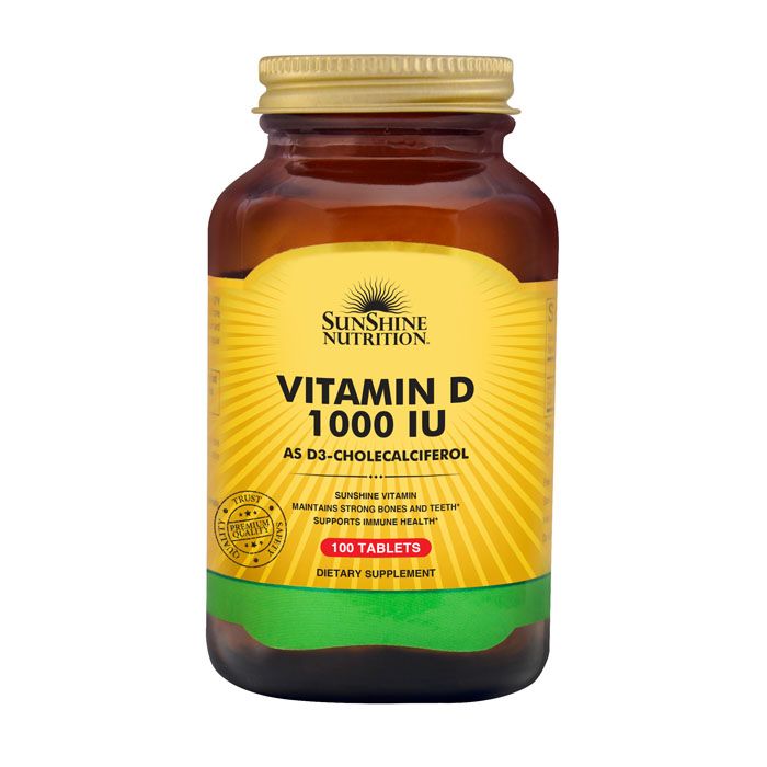 Sunshine Nutrition's Vitamin D - Buy Vitamin D Tablet