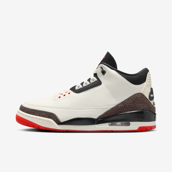 Air Jordan 3 Retro 'True Blue' Men's Shoes - Sail/Aura/Iced Carmine/Jade Aura